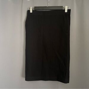 VINCE Women Stretch Pencil Skirt Black Size XS waist:28”